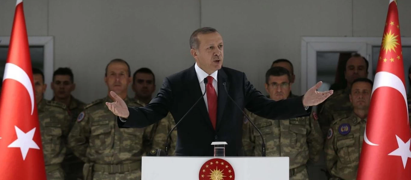 Εκτός ελέγχου ο Ερντογάν: «Θα προστατεύσουμε την ανεξαρτησία μας εντός και εκτός των συνόρων μας»